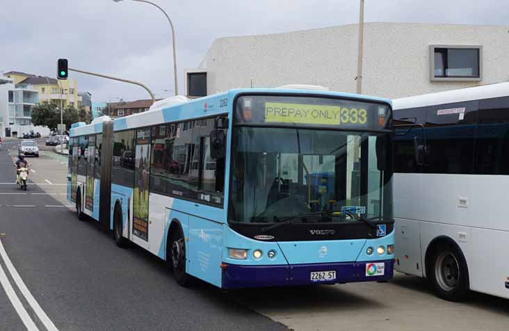 Sydney Buses Volvo B12BLEA Volgren CR228L 2262